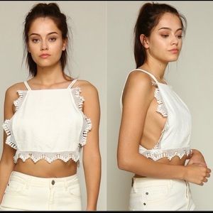 Line & Dot NWT Crop Top Size S